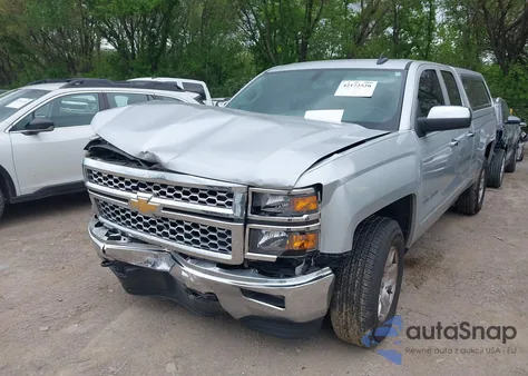 2015 Chevrolet Silverado 1500 1Lt из США, поврежденный, VIN 1GCVKREC2FZ363153